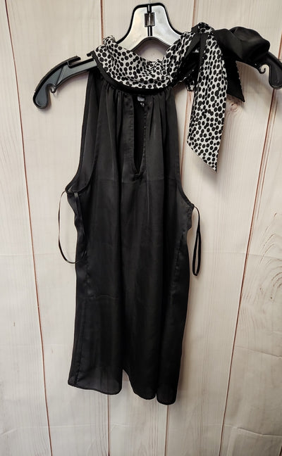 White House Black Market Women's Size XS Black Sleeveless Top