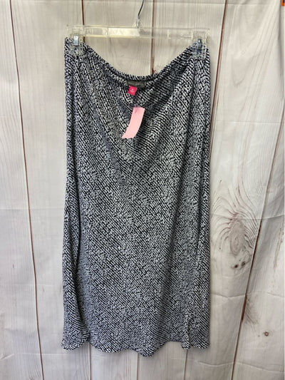 Vince Camuto Women's Size M Black & White Skirt