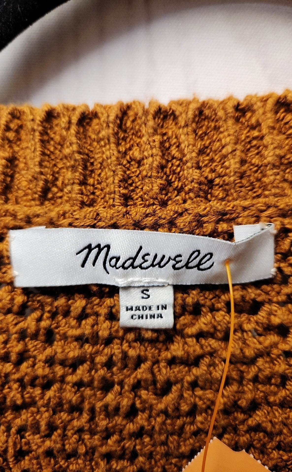 Madewell Women's Size S Brown Sweater
