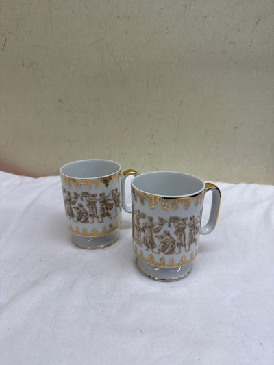 2PCS Arnart Smug Mugs Royal Crown Greek Classic Mugs