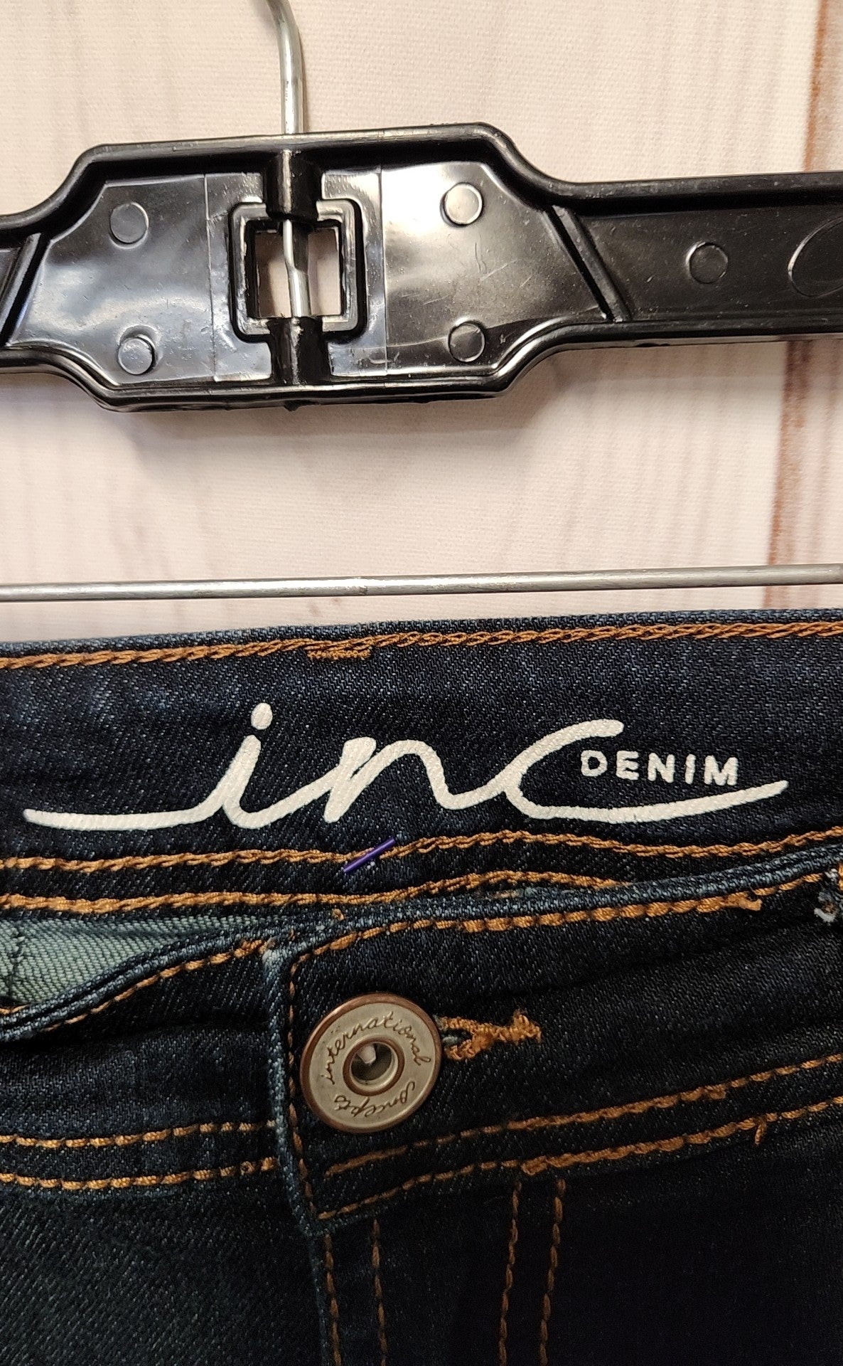 INC Women's Size 29 (7-8) Blue Jeans
