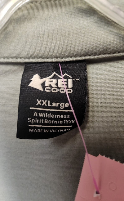 REI Men's Size XXL Olive Green Shirt