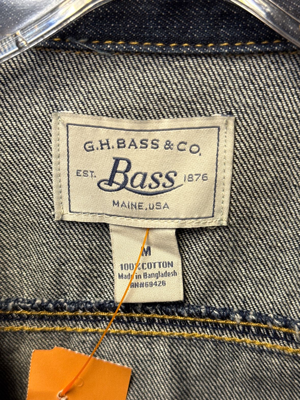 GH Bass Women's Size M Blue Jacket