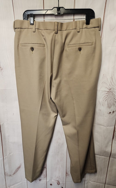 Haggar Men's Size 36x29 Beige Pants