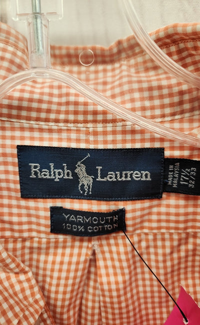 Ralph Lauren Men's Size XL Orange Shirt