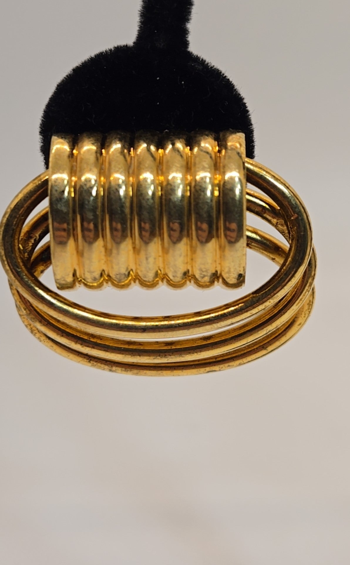 Gold Clip-on Earrings