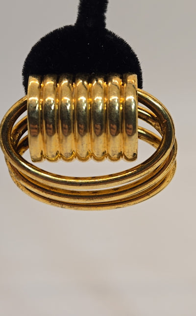 Gold Clip-on Earrings
