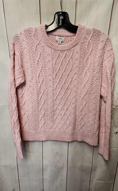 J Crew Women's Size S Pink Sweater