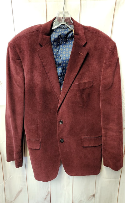 Lauren by Ralph Lauren Men's Size 44 Red Corduroy Sport Coat