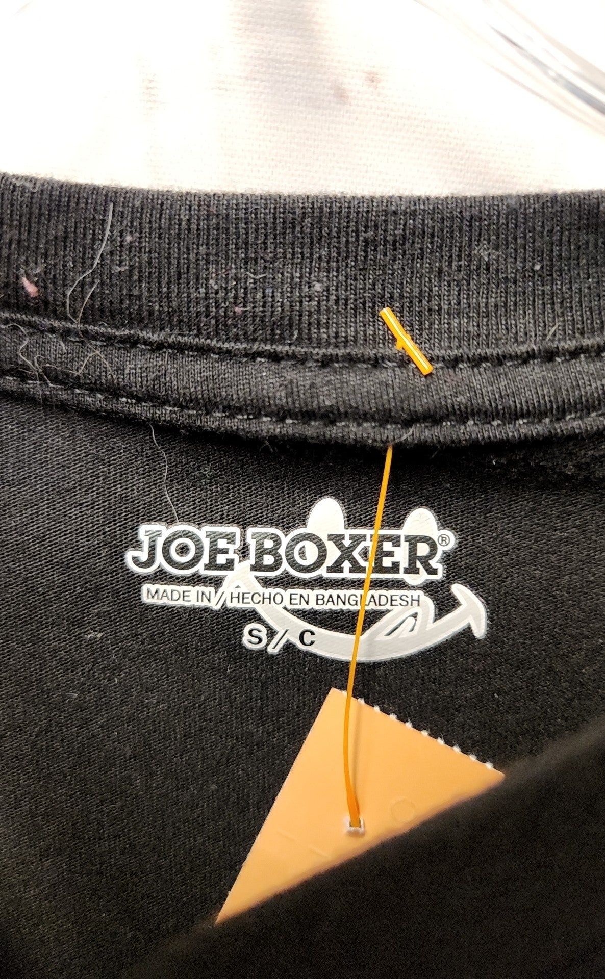 Joe Boxer Men's Size S Black Shirt