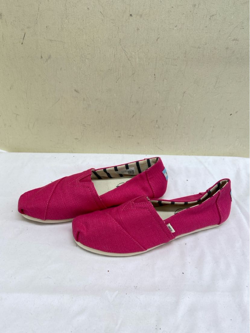 Toms Women's Size 6 Pink Flats