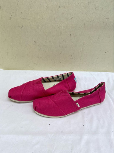 Toms Women's Size 6 Pink Flats