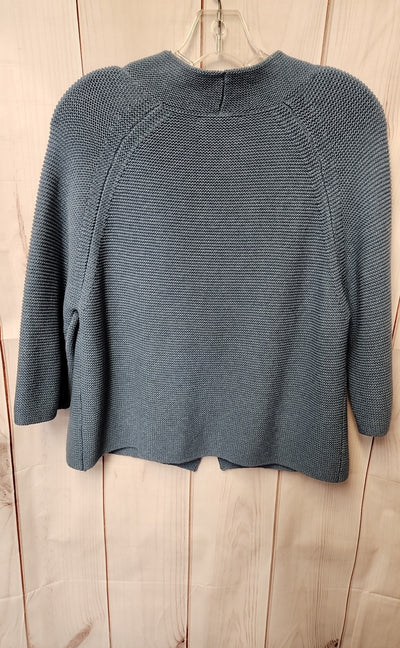 Kinross Women's Size M Blue Cardigan