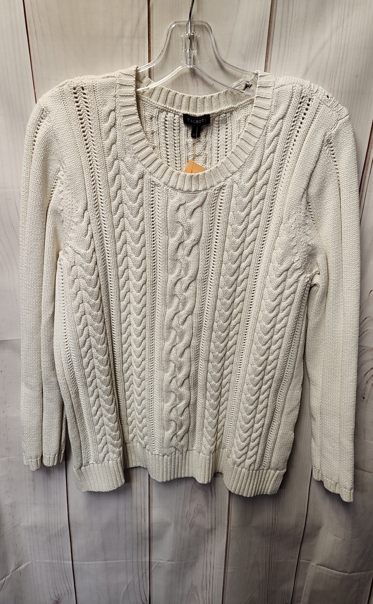 Talbots Women's Size XL White Sweater