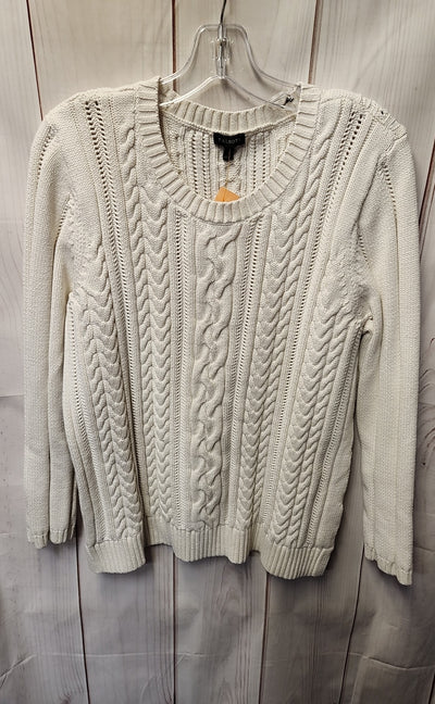 Talbots Women's Size XL White Sweater