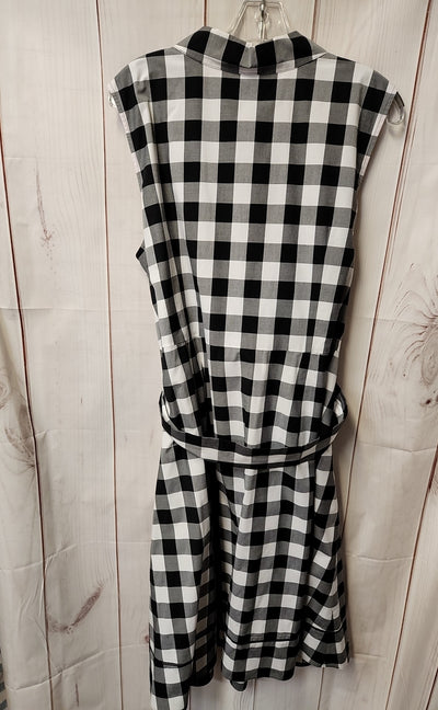 Talbots Women's Size 18 Black & White Dress