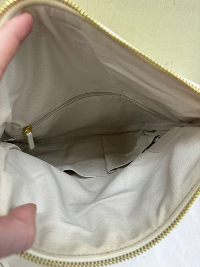 Joy & Iman White Purse Bag