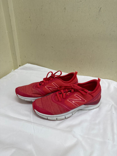 New Balance Women's Size 7 Red Sneakers Shoes