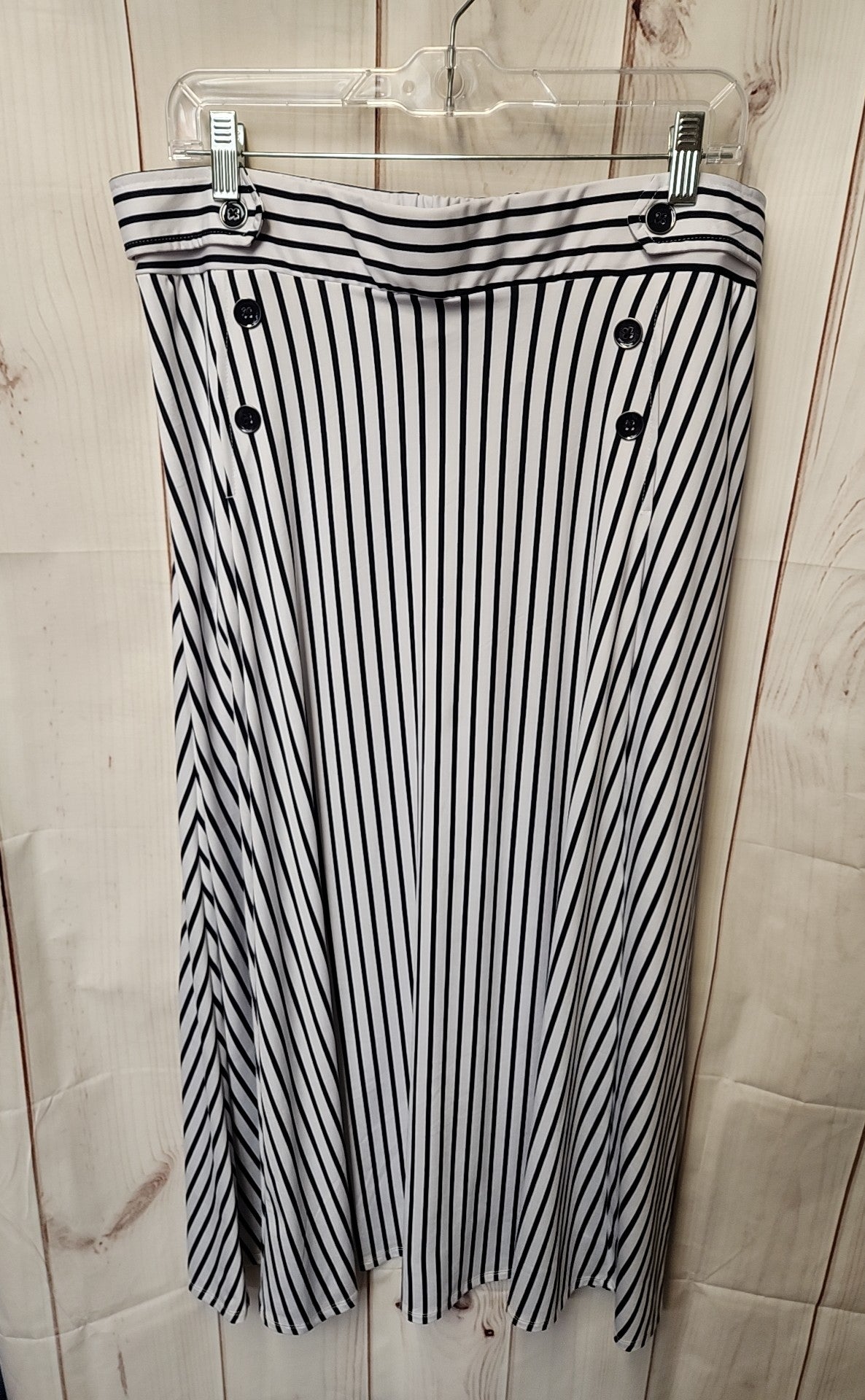 Robert Louis Women's Size XL White & Blue Skirt