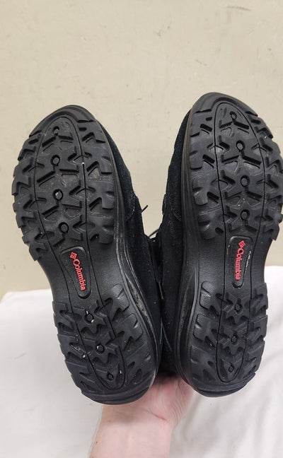 Columbia Women's Size 8-1/2 Black Boots Shoes