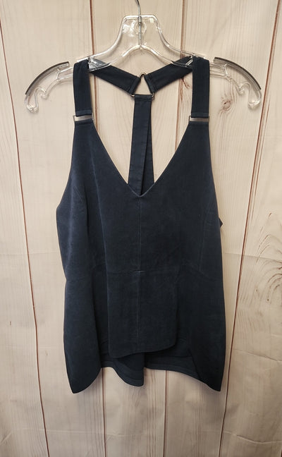BCBG Maxazria Women's Size S Navy Sleeveless Top