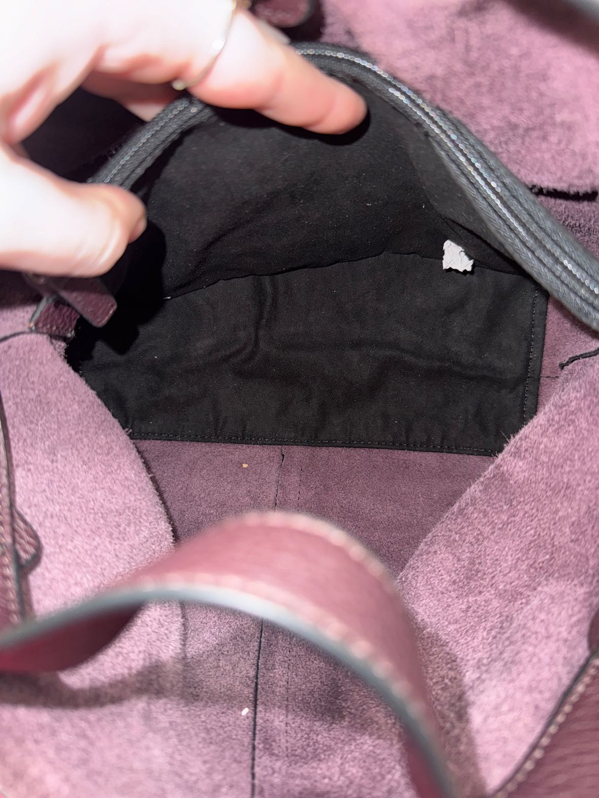 NWT Vince Camuto Nikki Small Purple Tote Bag