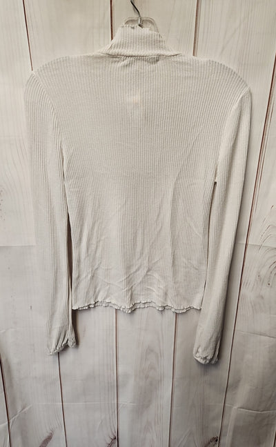 American Rag Women's Size S White Long Sleeve Top