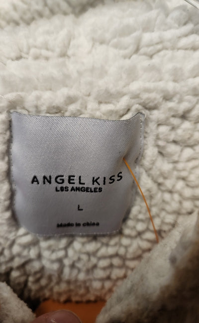 Angel Kiss Women's Size L Brown Jacket