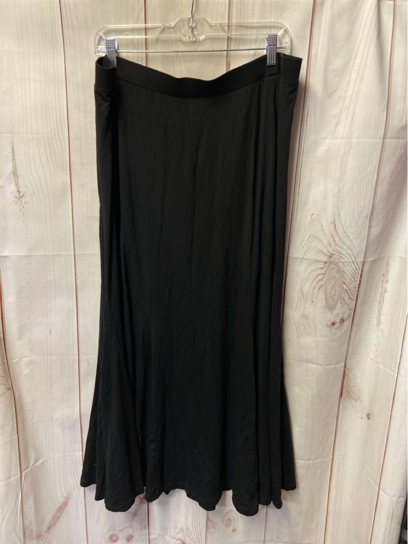Chico's Women's Size XL Black Skirt