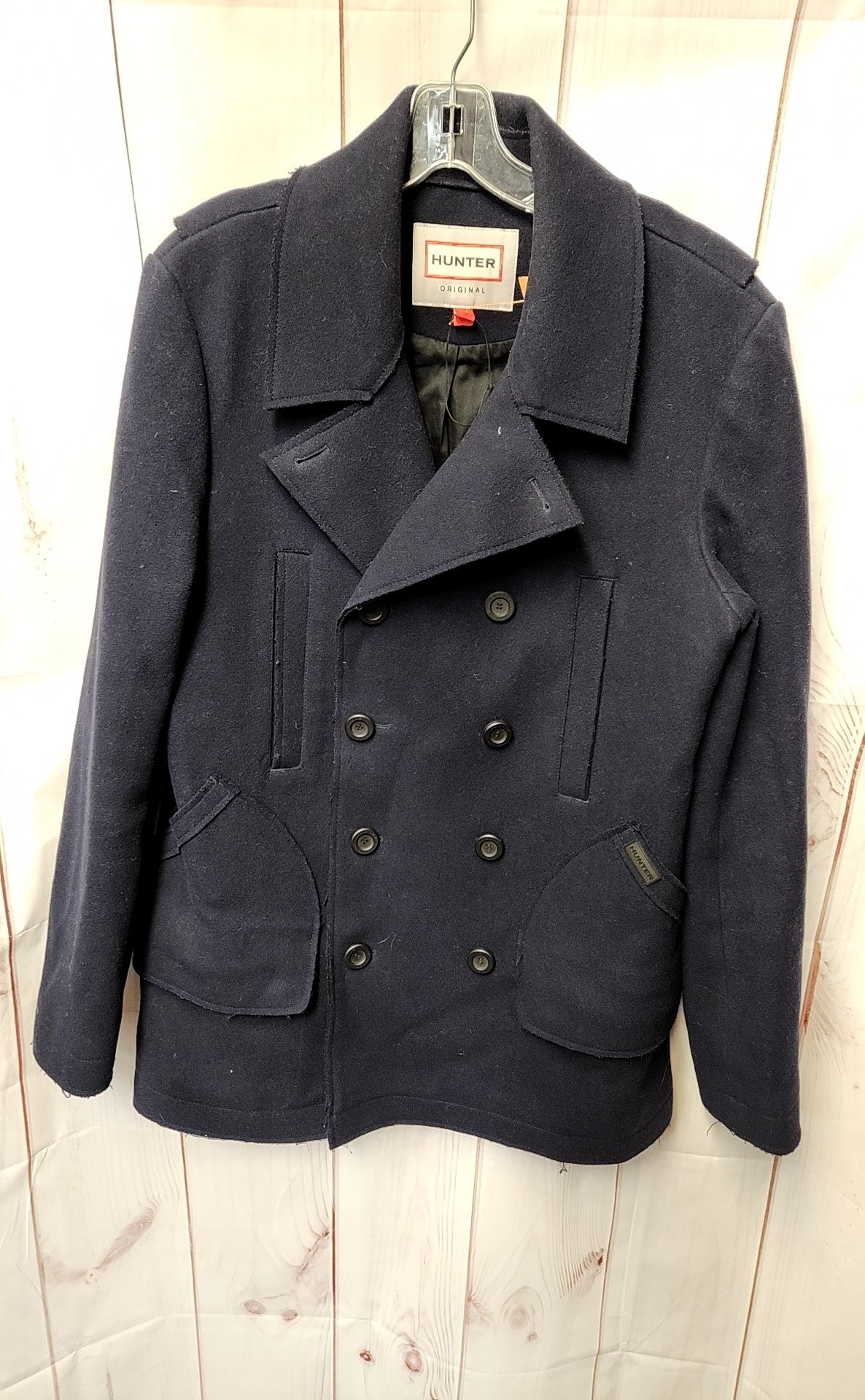 Hunter Men's Size 40 Navy Coat