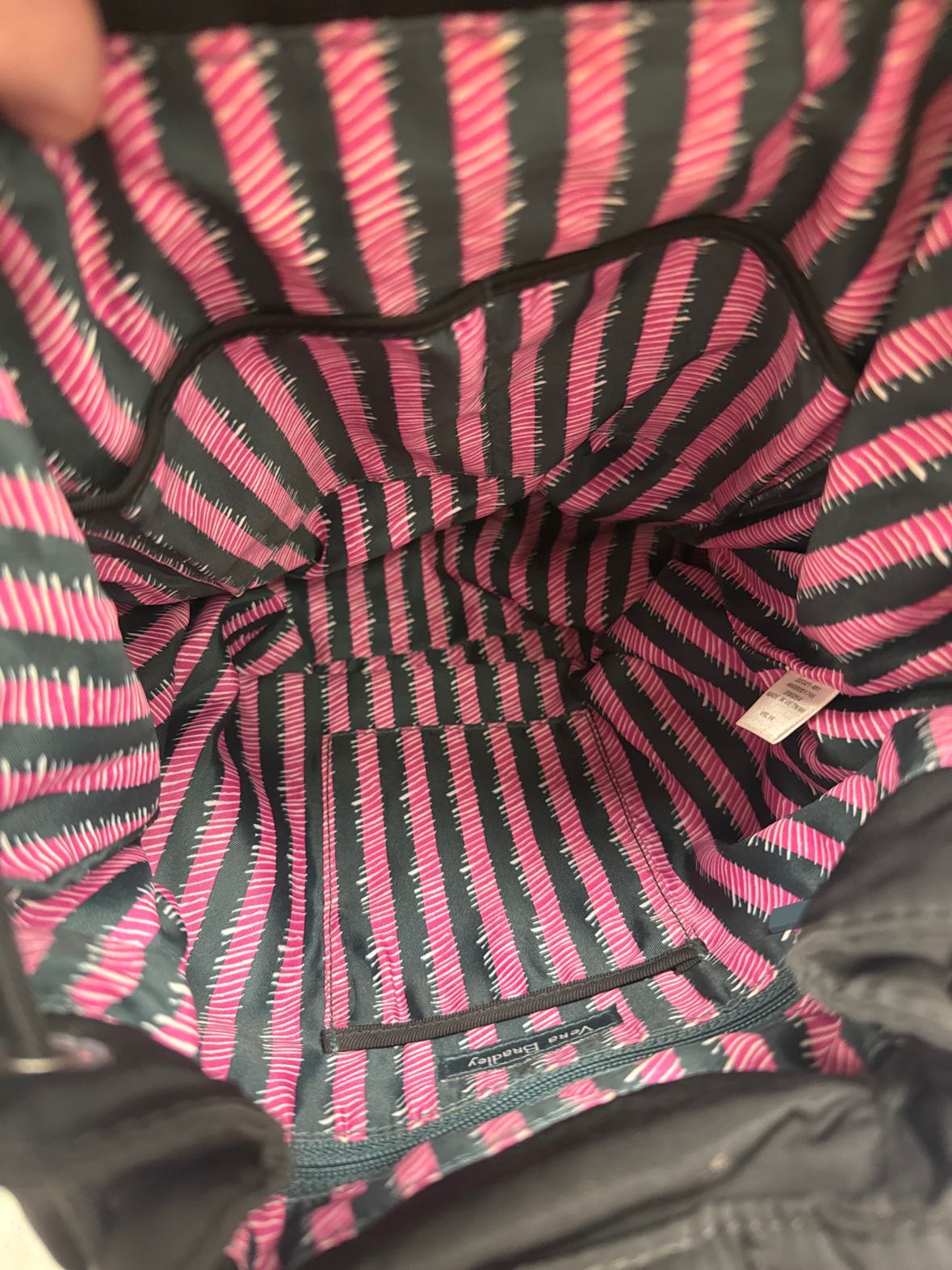 Vera Bradley Black Backpack