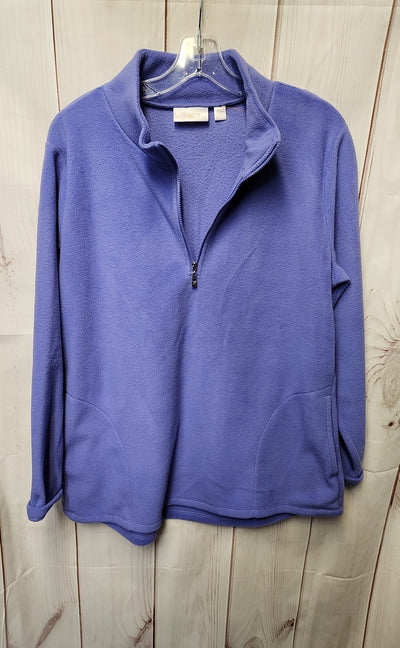 Belle by Kim Gravel Women's Size S Blue Sweatshirt