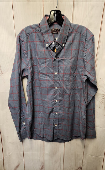 J McLaughlin Men's Size S Blue Shirt