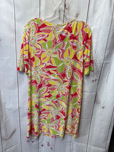 Cappagallo Women's Size XS Pink Print Dress