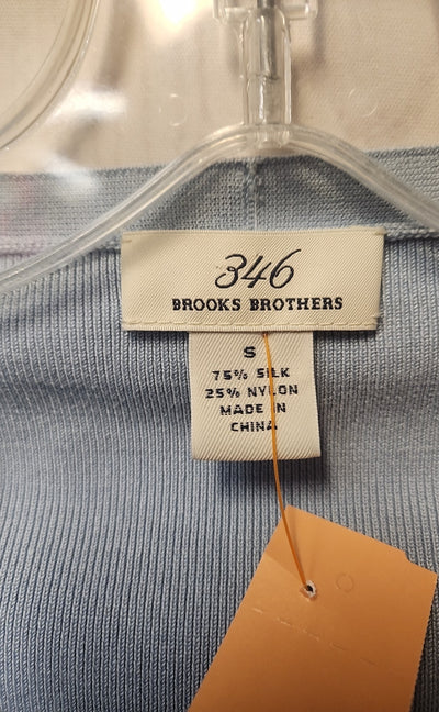 Brooks 346 Women's Size S Light Blue Cardigan