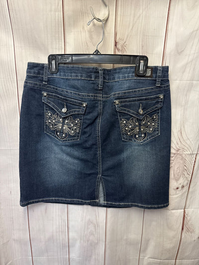 Earl Jeans Women's Size 14 Blue Skirt