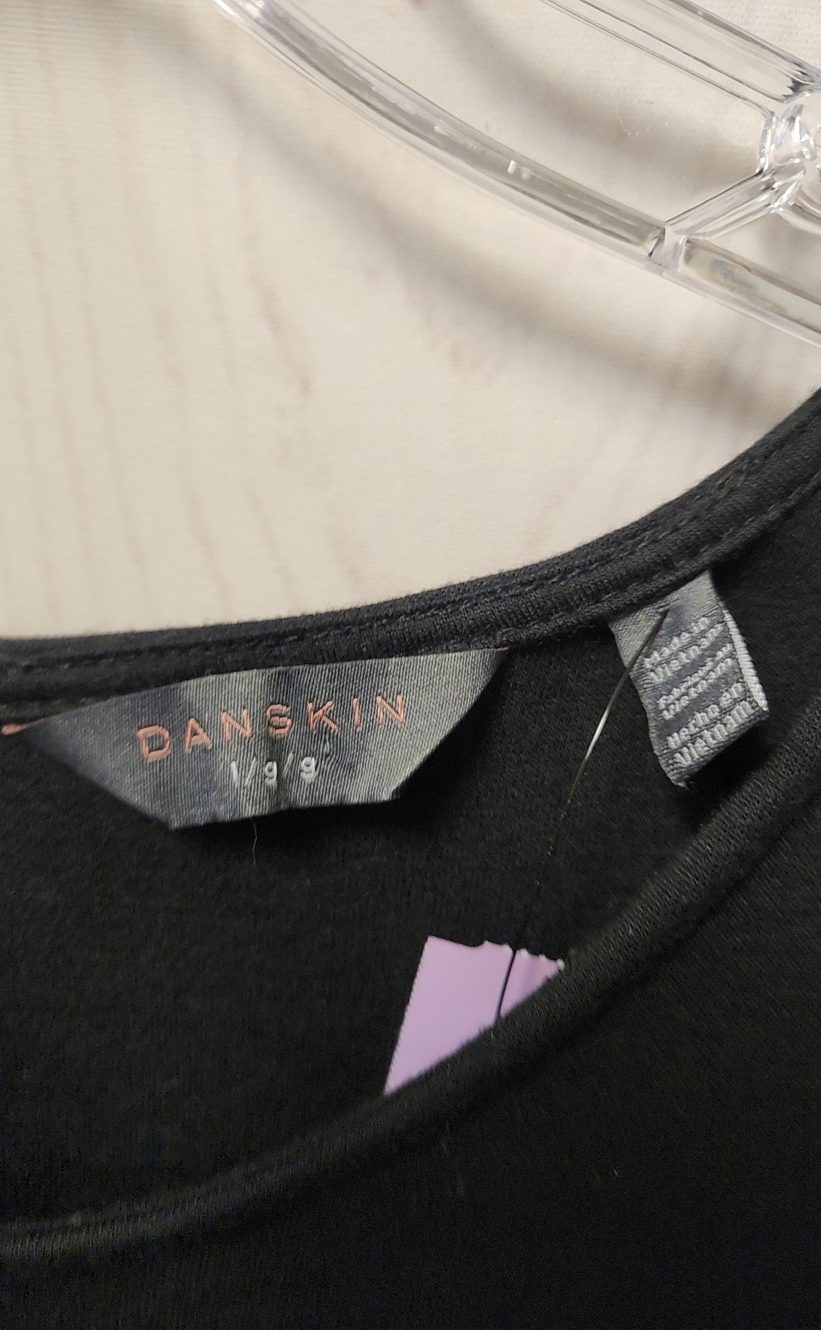 Danskin Women's Size L Black Jumpsuit