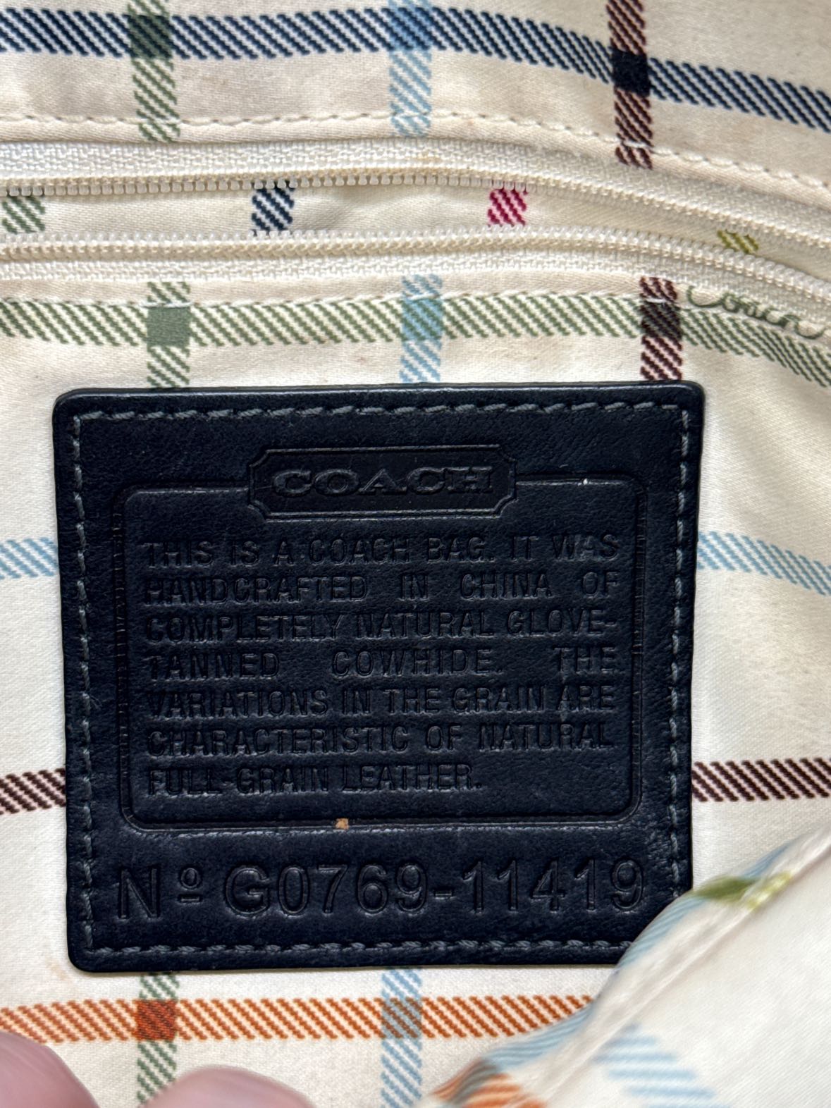 Coach 11419 Buckle Flap Crossbody Black Leather Purse Bag