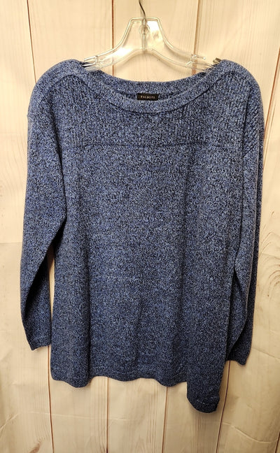 Talbots Women's Size L Blue Sweater