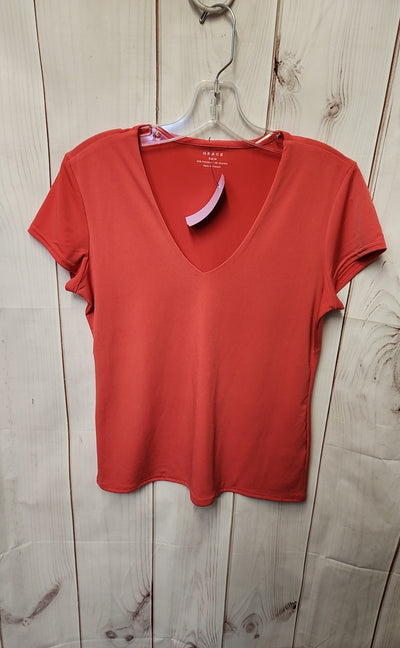 Grace Women's Size M Pink Short Sleeve Top