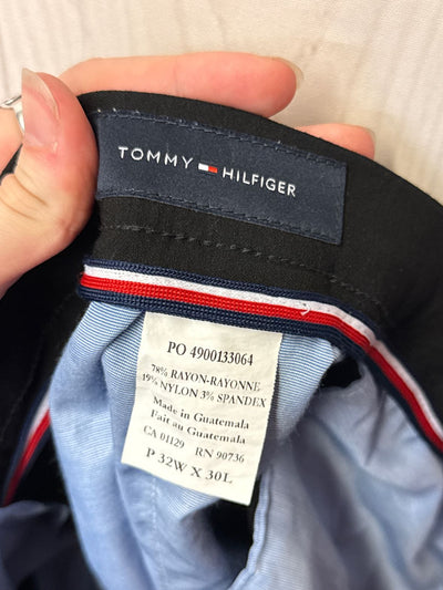 Tommy Hilfiger Men's Size 34x30 Black Pants