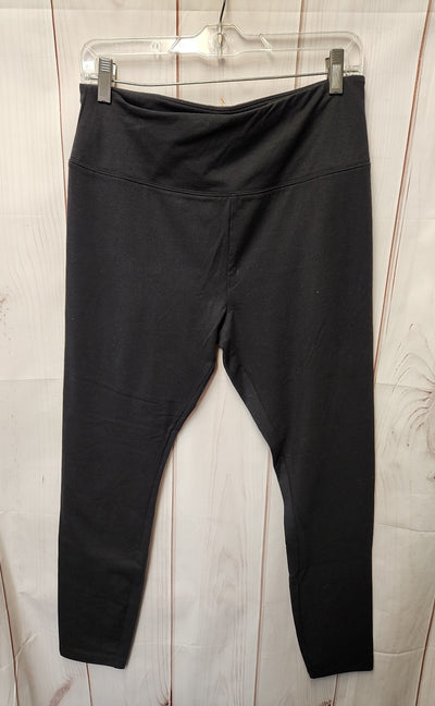 Simply Vera Women's Size L Black Leggings