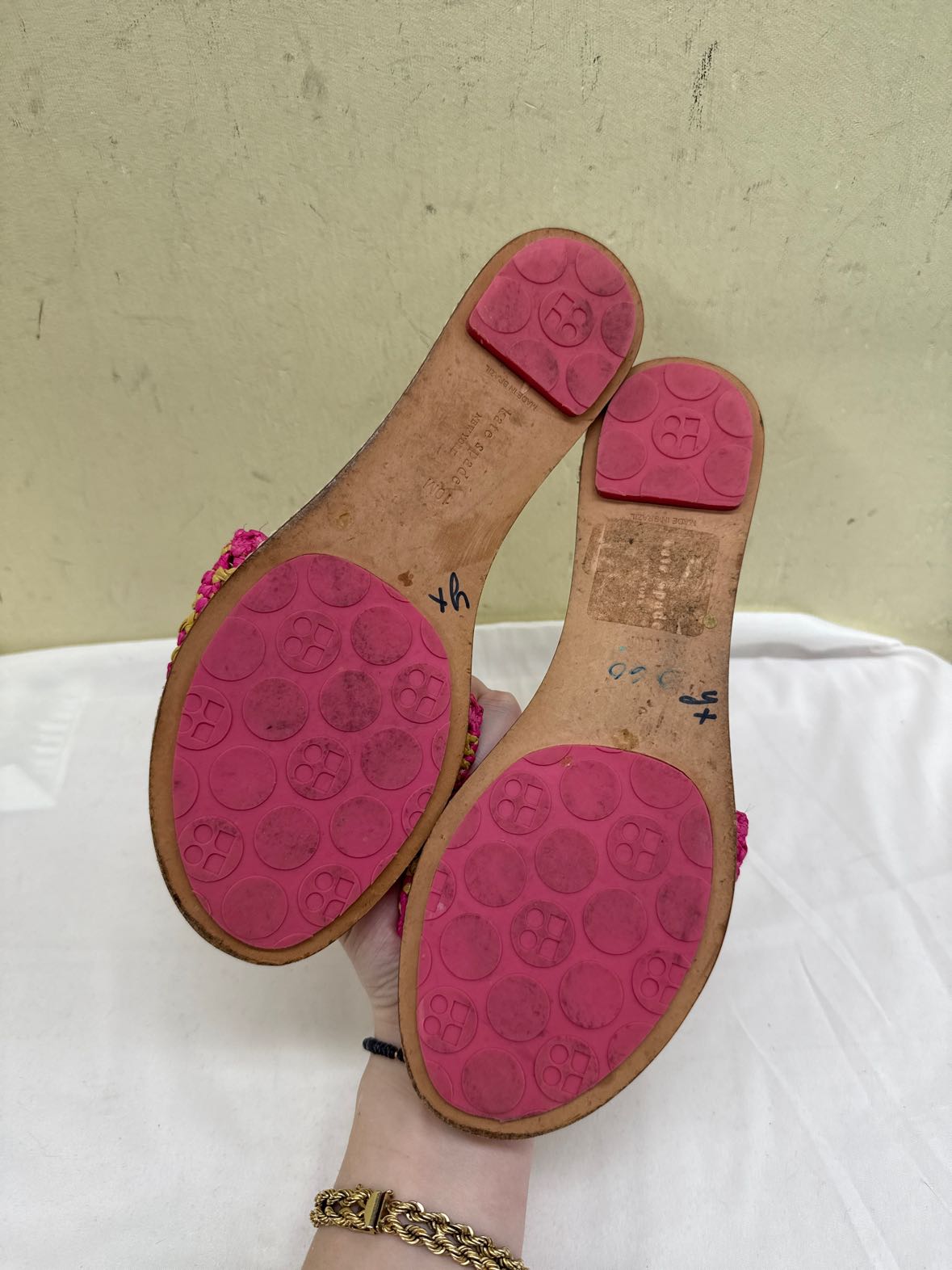 Kate Spade Women's Size 10 Pink Sandals Shoes