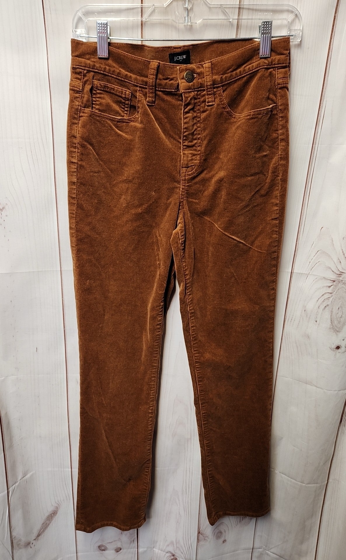 J Crew Women's Size 26 (1-2) Tan Corduroy Pants