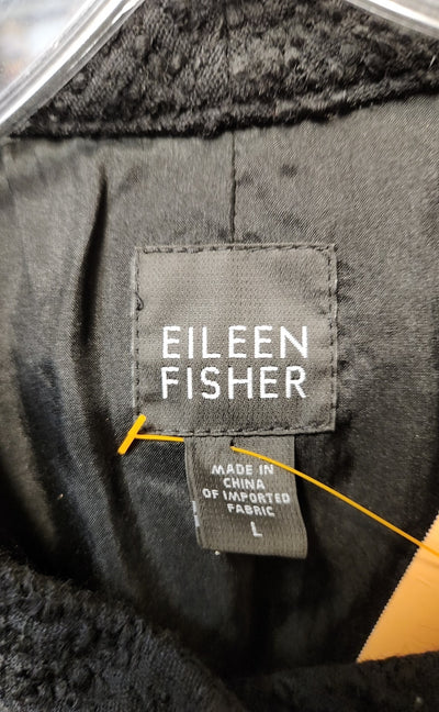 Eileen Fisher Women's Size L Black Jacket