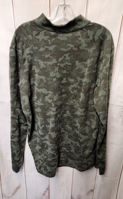 Lululemon Men's Size XL Green Camoflauge Shirt