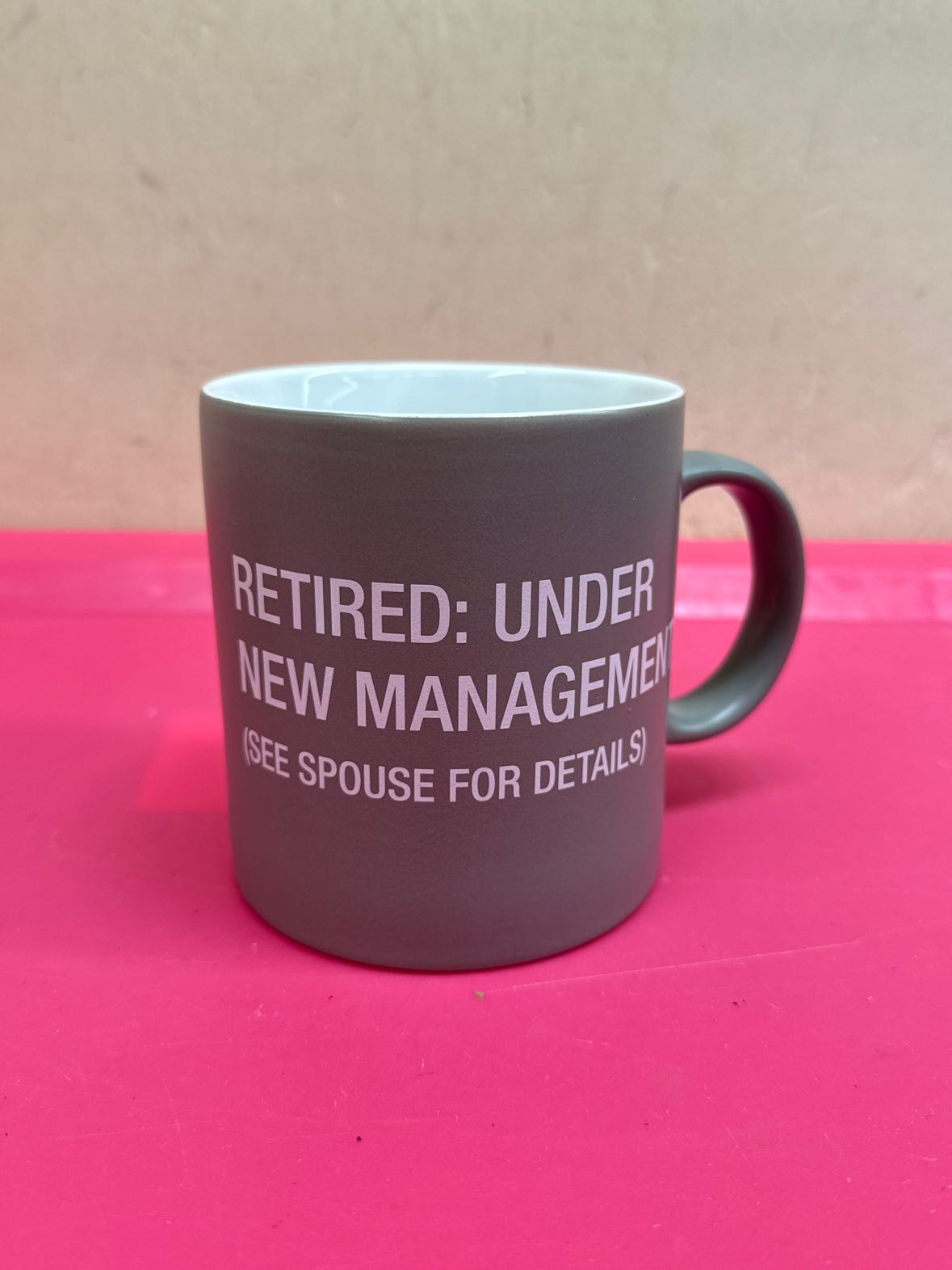 Retired Mug
