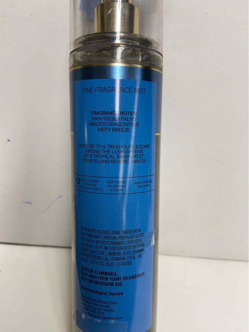 Bath & Body Works Fresh Jungle Rain Fine Fragrance Mist 8fl oz Perfume