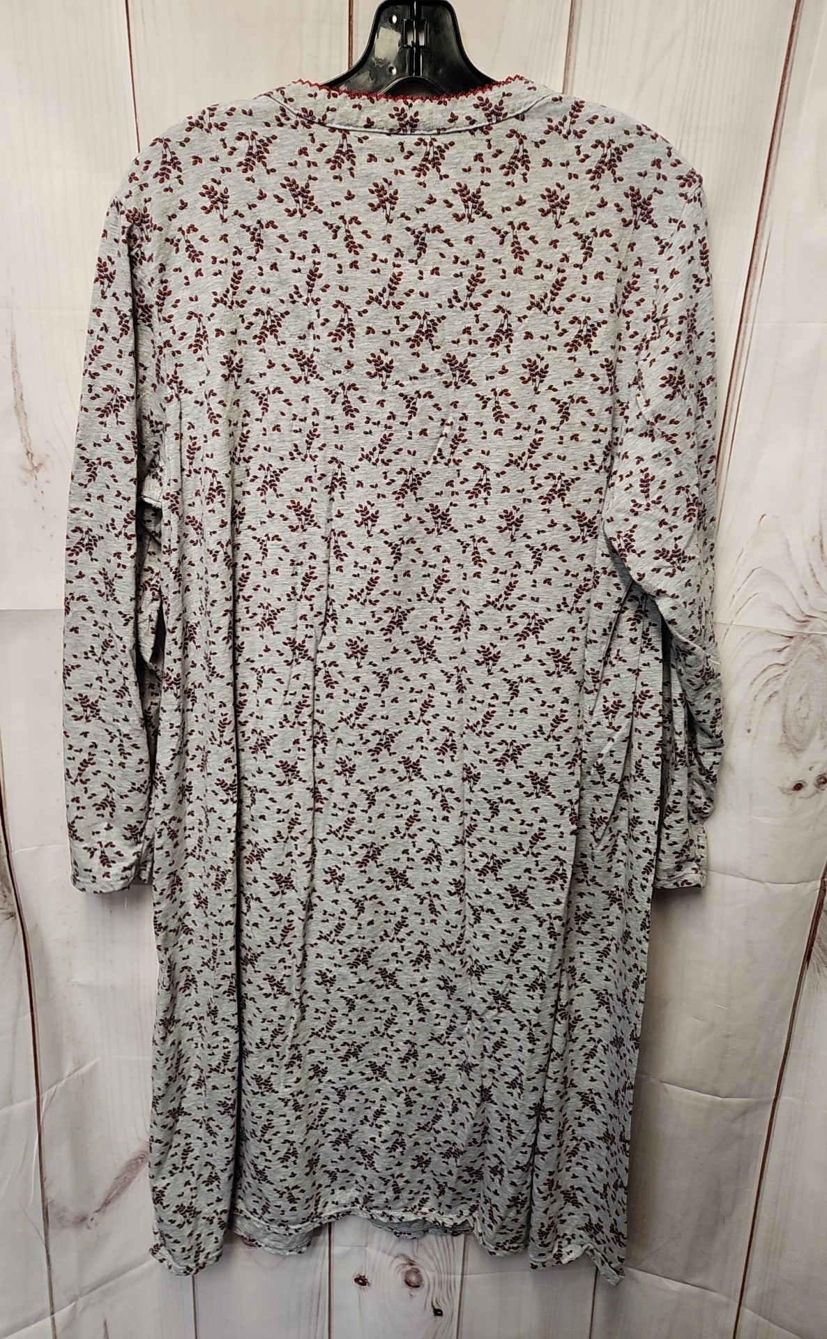Celestial Dreams Women's Size 2X Gray Nightgown