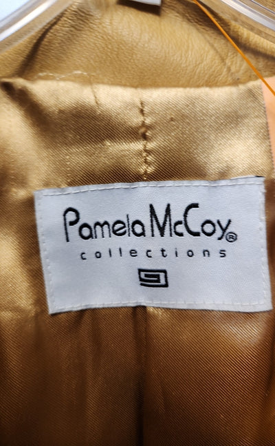 Pamela McCoy Women's Size L Tan Jacket